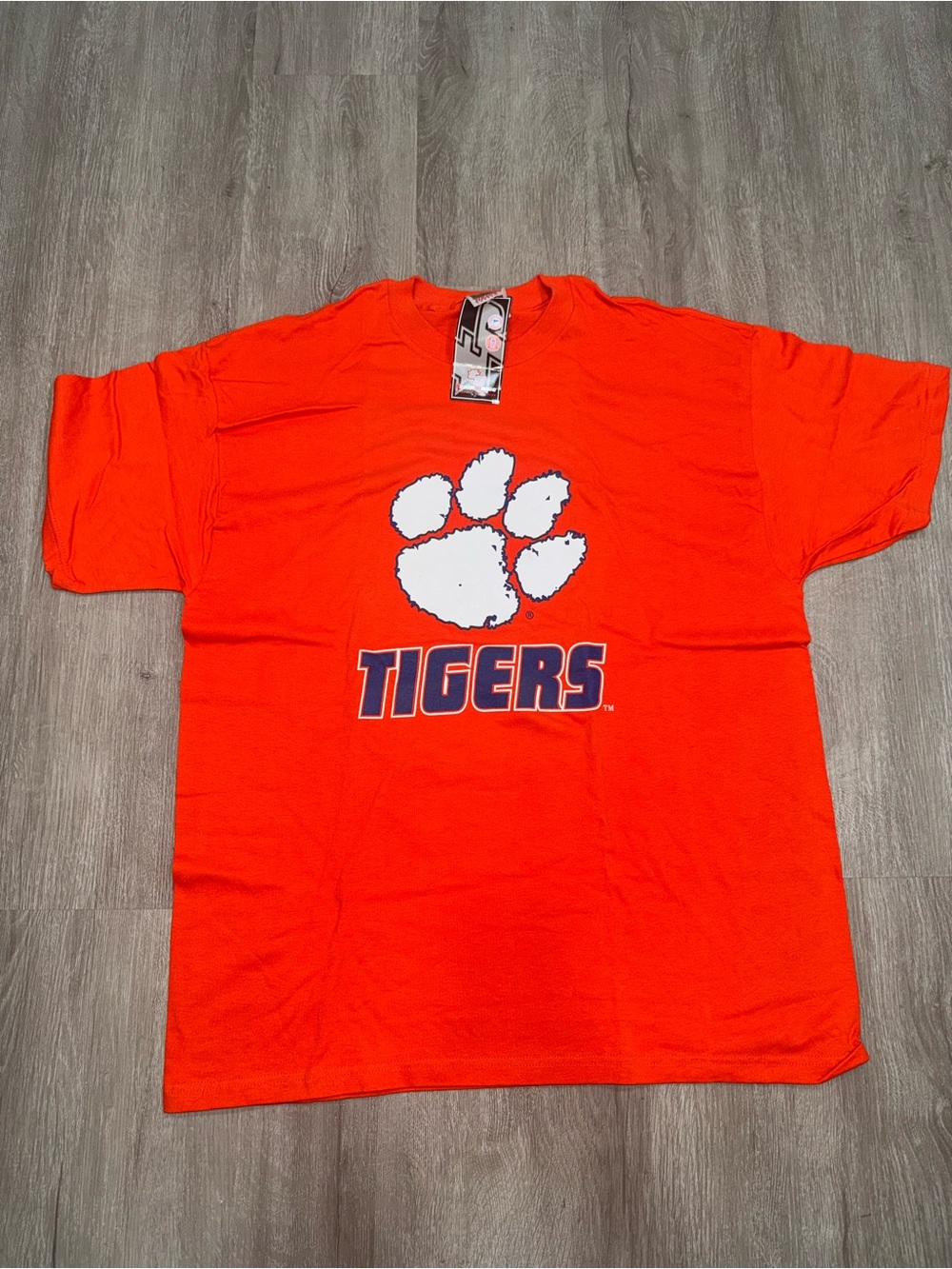 Fruit of the Loom Orange 'Tigers' Graphic Tee